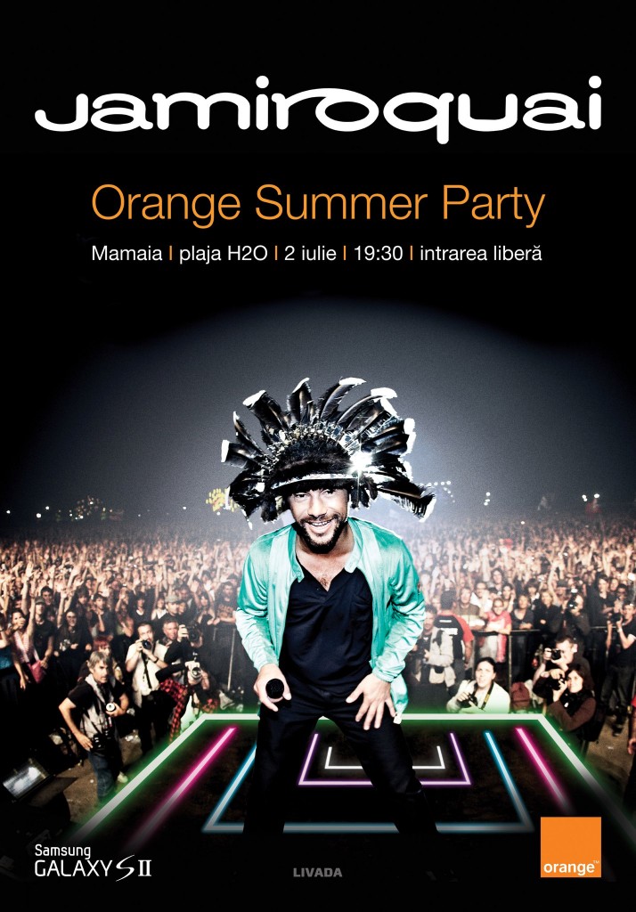 Jamiroquai Orange Summer Party Mamaia 2011