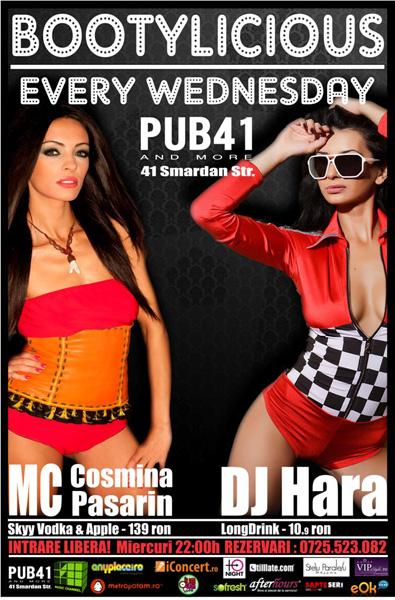 Bootylicious Cu Dj Harra Si Cosmina Păsărin In Pub 41