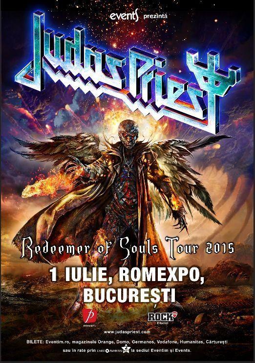 Judas Priest, in concert la Bucuresti pe 1 iulie