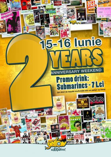 poze 2 year anniversary all weekend yellow submarine