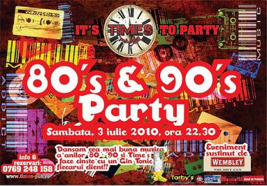 poze 80 s 90 s party in times pub focsani