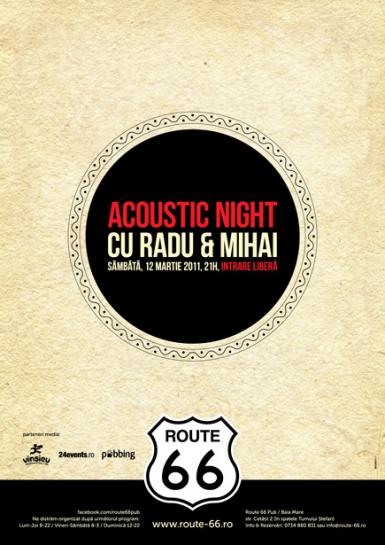 poze acoustic night cu radu mihai