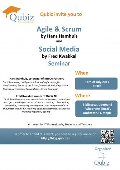 poze agile scrum social media seminar