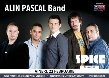 poze alin pascal band live in spice club 