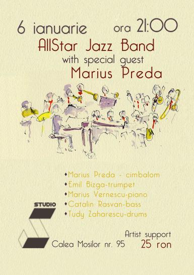 poze all star jazz band with special guest marius preda