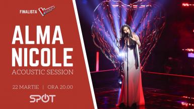 poze alma nicole acoustic session spot