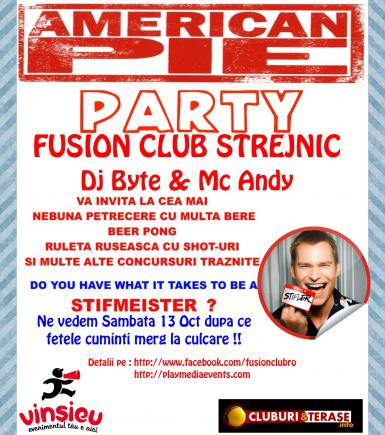 poze american pie party in fusion club