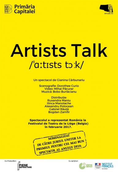 poze artists talk