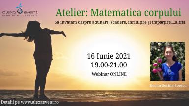 poze atelier online matematica corpului nostru cu dr sorina soescu