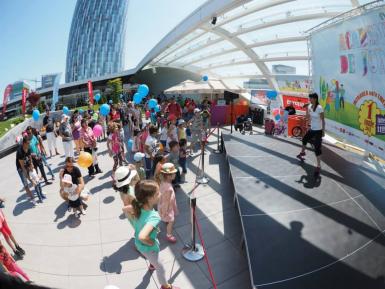 poze ateliere educationale gratuite pentru copii la mall promenada