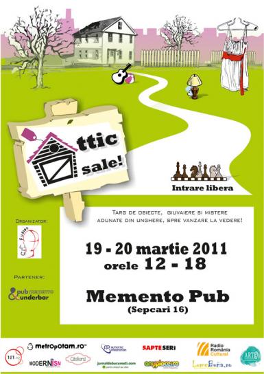 poze attic sale la memento pub