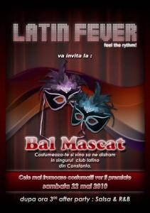poze bal mascat in club latin fever