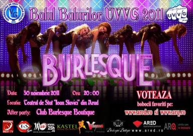 poze  balul balurilor uvvg 2011 burlesque