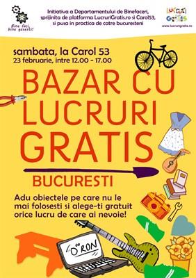 poze bazar cu lucruri gratis la casa carol 53