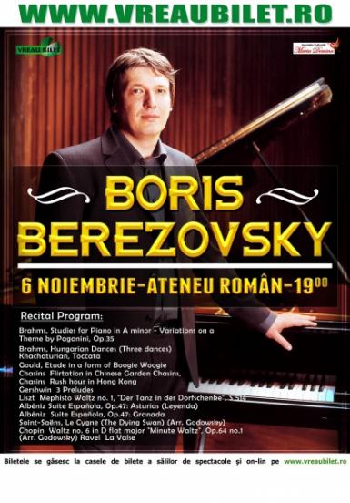 poze concert boris berezovsky