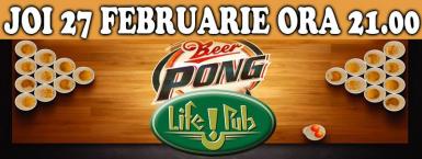 poze beer pong night