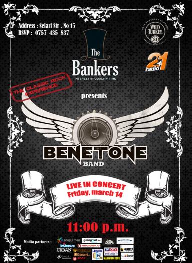 poze benetone band live the bankers
