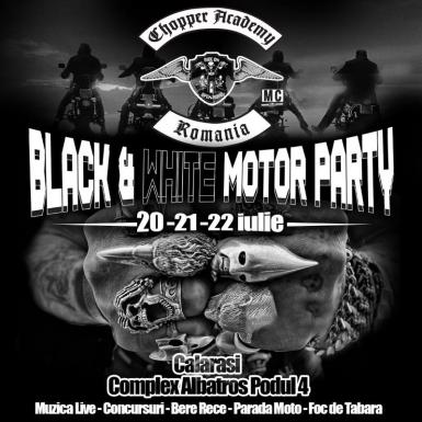 poze black white motor party