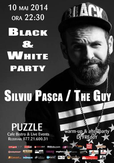 poze black white party special live performance by silviu pasca 
