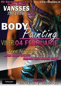 poze body painting party vansses