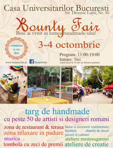 poze bounty fair eveniment de handmade in aer liber