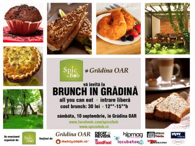 poze brunch in gradina oar