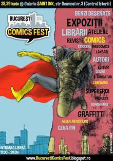 poze bucuresti comicsfest 2014