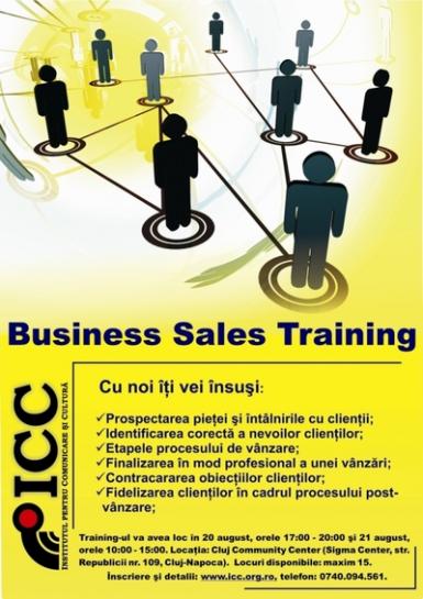 poze business sales training cluj