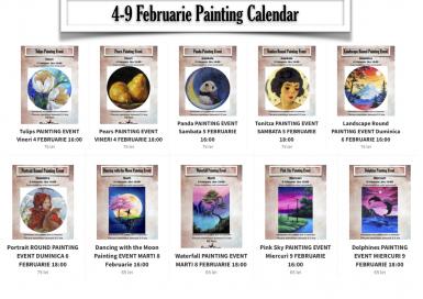 poze calendar painting events 4 9 februarie 