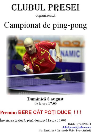 poze campionat de ping pong
