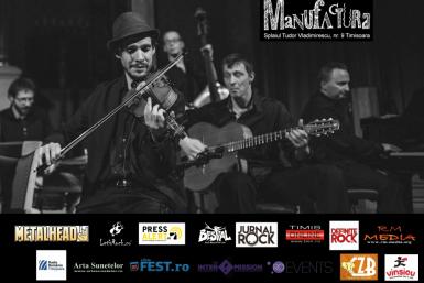 poze canarro gypsy jazz live manufactura timisoara