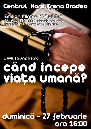 poze cand incepe viata umana