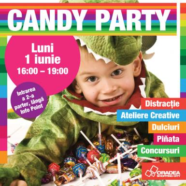 poze candy party la oradea shopping city