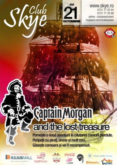 poze  captain morgan and the lost treasure se vor gasi in club skye