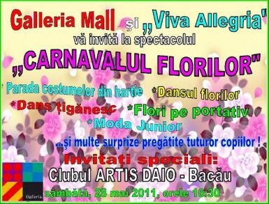 poze carnavalul florilor la piatra neamt