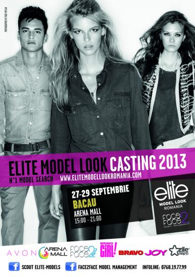 poze casting elite model look bacau 2013 arena mall