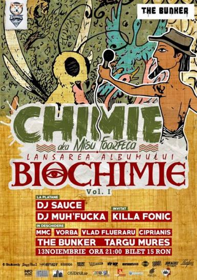 poze chimie lansare album biochimie vol 1 the bunker