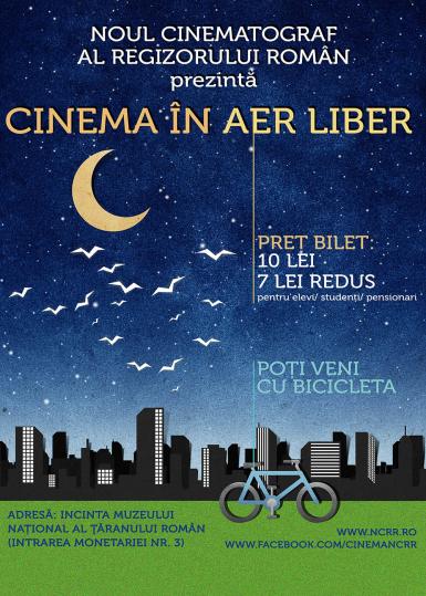 poze cinema in aer liber la noul cinematograf al regizorului roman