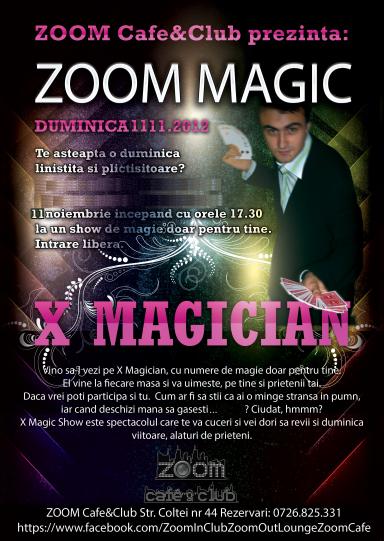 poze close up magic show zoom cafe club