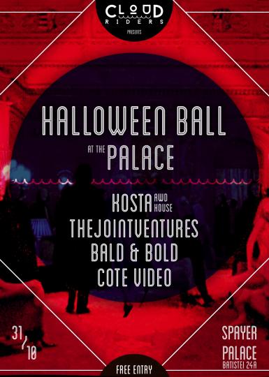 poze cloud riders pres halloween ball at the palace 