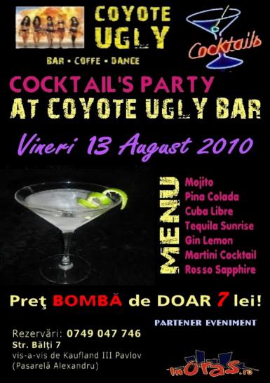 poze cocktail s party vineri 13 august 2010 la coyote ugly