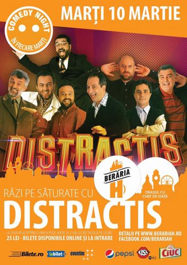 poze comedy night distractis comedy show