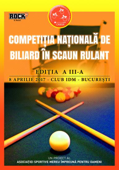 poze competi ia na ionala de biliard in scaun rulant 2017