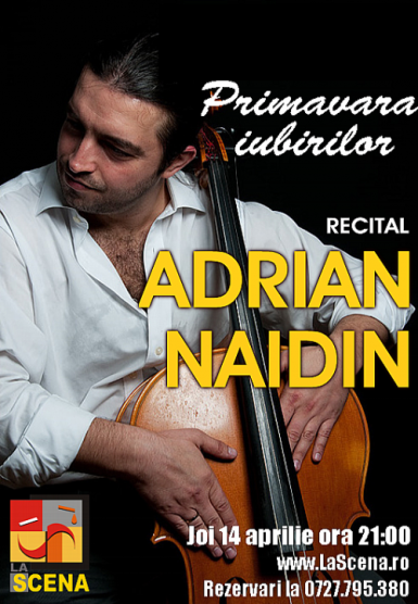 poze concert adrian naidin in la scena