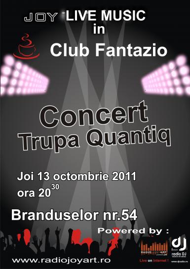 poze concert al trupei rock quantiq