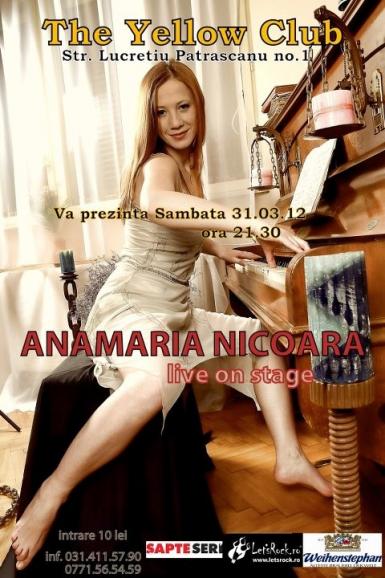 poze concert anamaria nicoara in yellow club