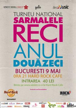 poze concert aniversar sarmalele reci in hard rock cafe