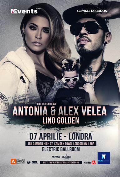 poze concert antonia alex velea lino golden in londra 7 aprilie