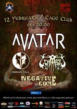 poze concert avatar indian fall si grimegod in cage club