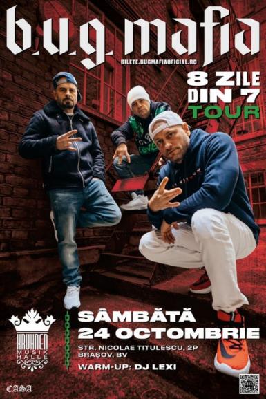 poze concert b u g mafia